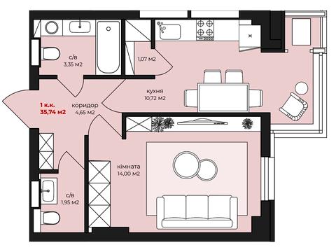 квартира за адресою Михайла Грушевського вул. (Котовського), (Будинок)