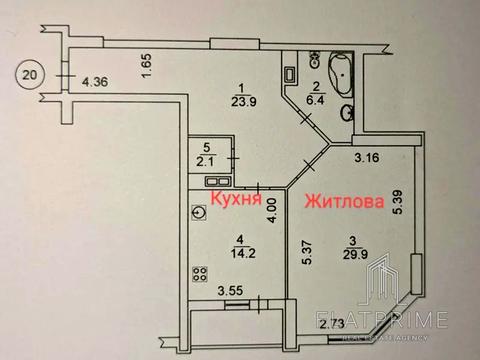 квартира по адресу Гетьмана Кирилла Разумовского ул. (Миколи Краснова), 19