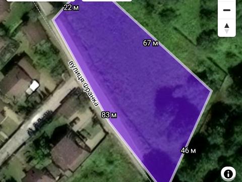 ділянка за адресою Франка