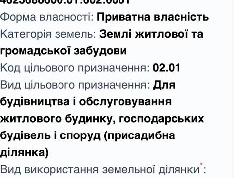 участок по адресу 