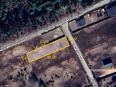 участок по адресу Зелена