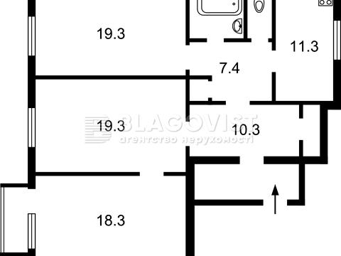 квартира за адресою Вишгородська вул., 56/2
