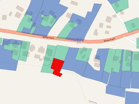 участок по адресу Корнии ул., 147