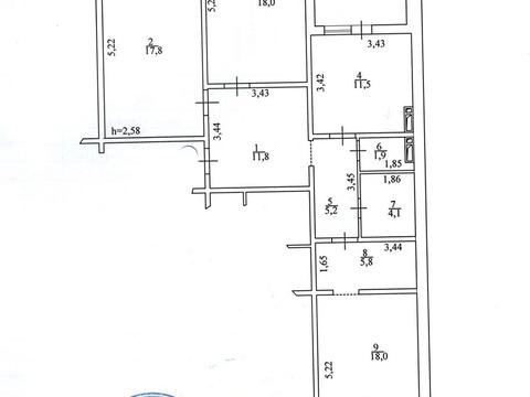 квартира за адресою Бориса Антоненка-Давидовича вул., 1