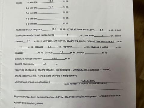 квартира по адресу Молодіжна ул., 3/2