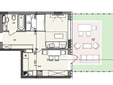 квартира за адресою Академіка Сахарова вул., (Будинок 1)