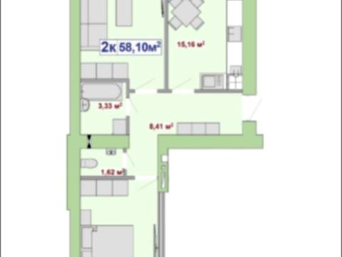 квартира по адресу Черновола ул., (Будинок 2)