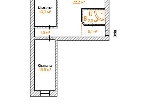 квартира за адресою Відрадний просп. (Чубаря), 10-А