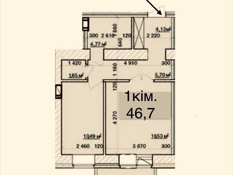 квартира за адресою Героїв Чорнобиля вул., 6-А
