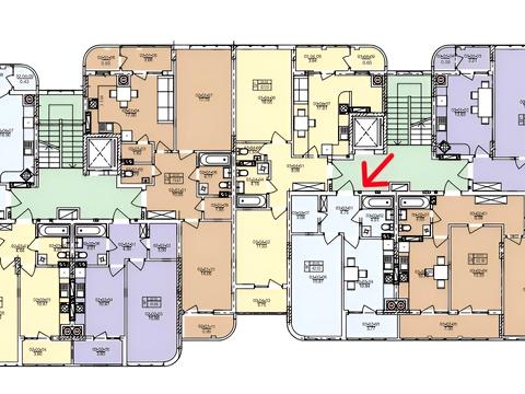 квартира по адресу Трускавецкая ул., (Будинок Є)