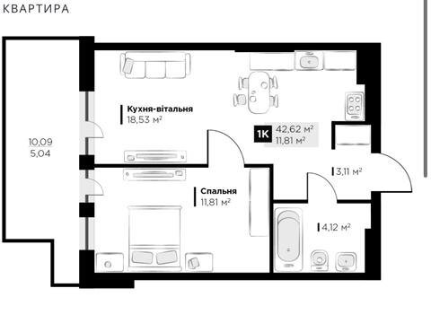 квартира по адресу Галицкая ул., (Будинок)