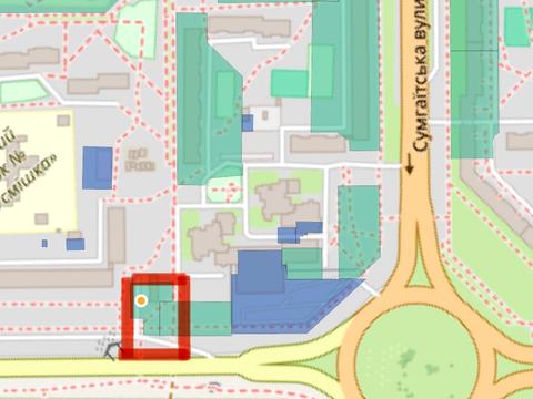 ділянка за адресою Сумгаїтська вул.