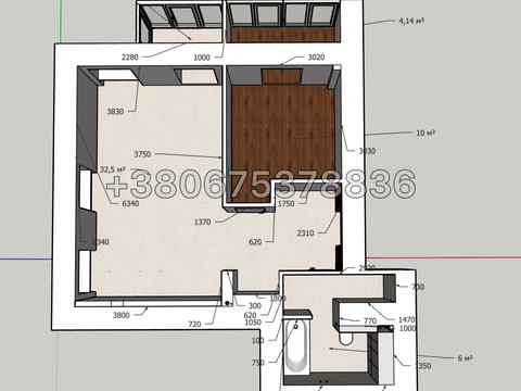 квартира за адресою Київ, Володимирська вул., 76-Б