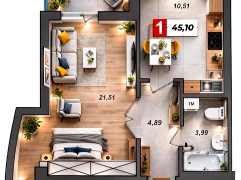 квартира по адресу Прибузька ул., (Будинок)