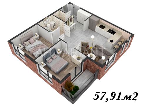 квартира за адресою Бориса Тлехаса вул., 19/2