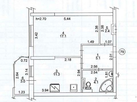 квартира по адресу Елизаветы Чавдар ул., 7