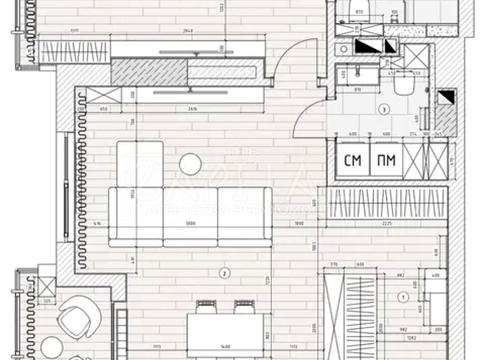 квартира по адресу Андрея Верхогляда ул. (Михайла Драгомирова), 17-Б