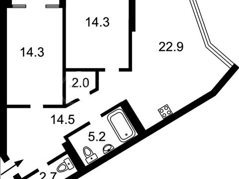 квартира за адресою Київ, Берестейський просп. (Перемоги), 11 к1