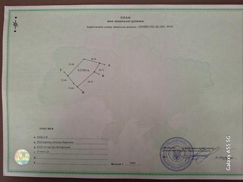 ділянка за адресою центральна