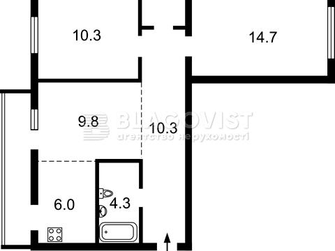квартира за адресою Йорданська вул. (Лайоша Гавро), 18