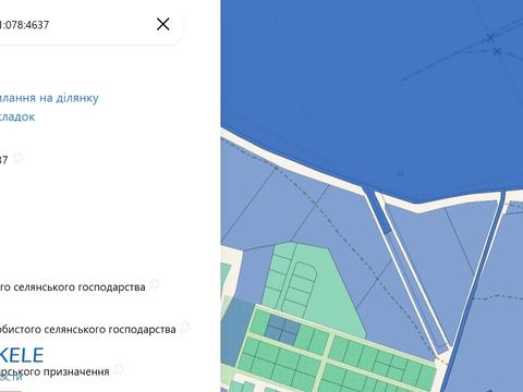 участок по адресу пгт. Гостомель, 