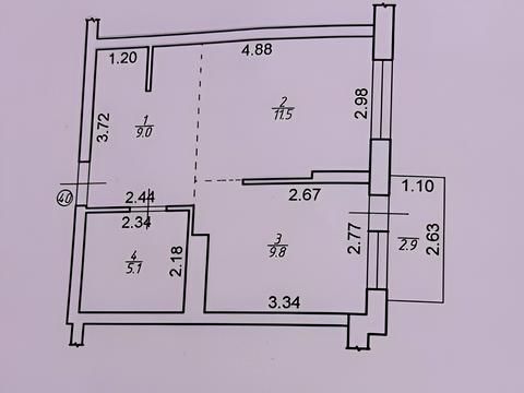 квартира по адресу Юліана Пелеша ул., 3, к2