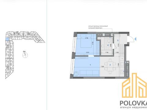 квартира за адресою Київська набережна вул., (Будинок 1.4)
