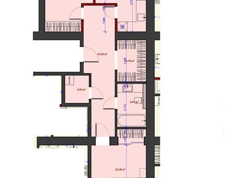 квартира по адресу вул. Митрополита Липківського, 22