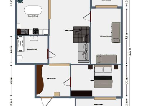 квартира по адресу Академическая ул. (Пионерская), 1