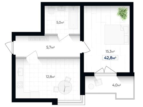 квартира за адресою Олександра Довженка вул., 31в, к. 7