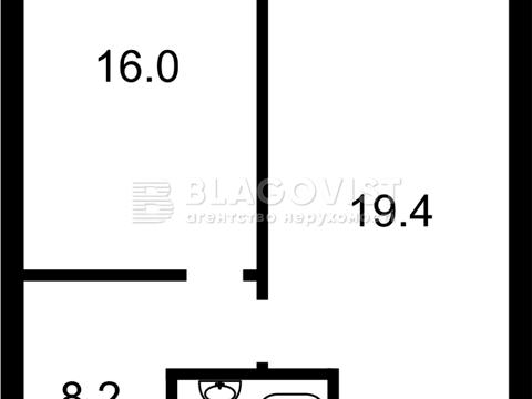 квартира за адресою Берестейський просп. (Перемоги), 11 к1