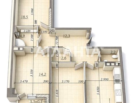 квартира по адресу Овидиопольская дорога ул., 3, к.1