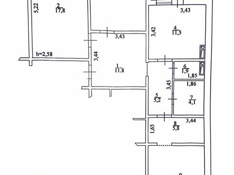 квартира за адресою Бориса Антоненка-Давидовича вул., 1