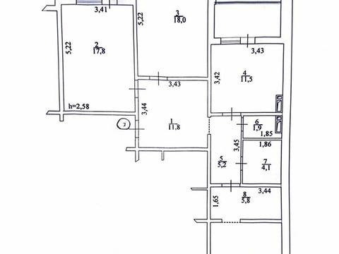 квартира за адресою Бориса Антоненка-Давидовича вул., 1