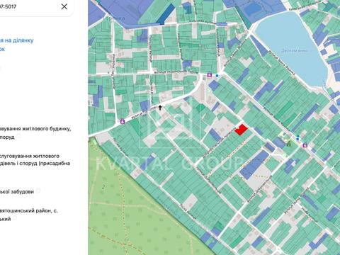 ділянка за адресою с. Горенка, Провулок Раменський