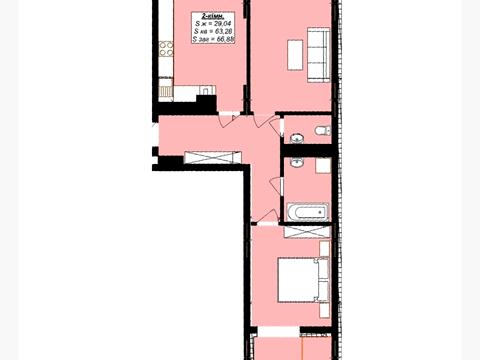 квартира по адресу Гетмана Мазепы ул., (Будинок 1)