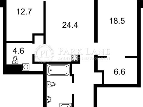 квартира за адресою Саксаганського вул., 37-К