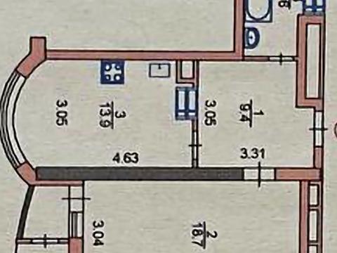 квартира за адресою Соборності просп. (Возз'єднання), 30-А