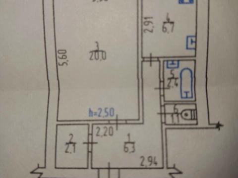 квартира за адресою Академіка Янгеля вул. (Фрунзе), 68