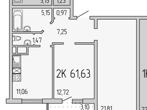 квартира по адресу Жемчужная ул., 12