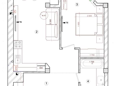 квартира по адресу Гетьмана Мазепы ул. (Топольная), 1