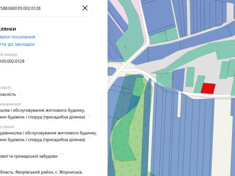 участок по адресу с. Жорниска, 