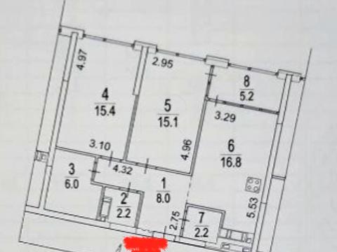 квартира за адресою Дніпровська набережна вул., 15-Д