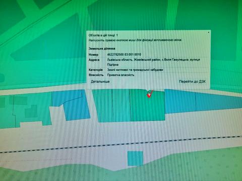 участок по адресу Підгірна