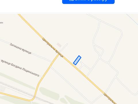 ділянка за адресою с. Мар'янівка, Центральна