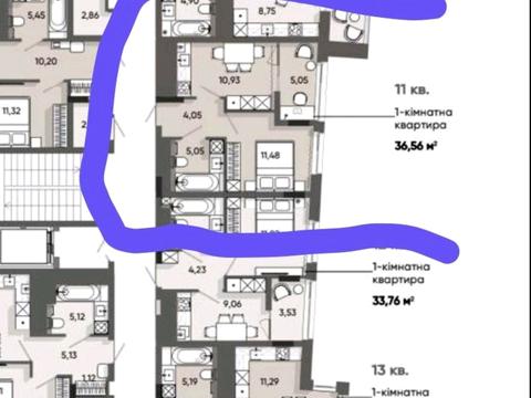 квартира за адресою Івана Раковського вул., (Будинок 2)