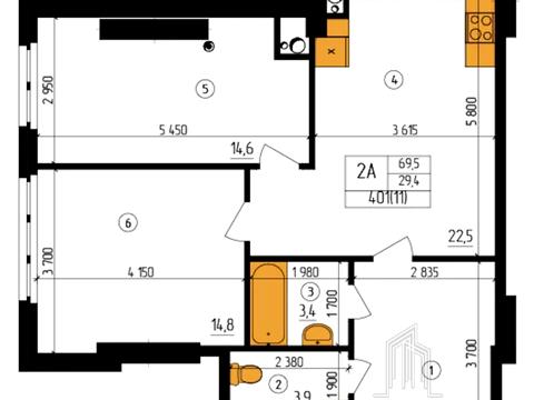 квартира по адресу Нагорная ул., 16/18