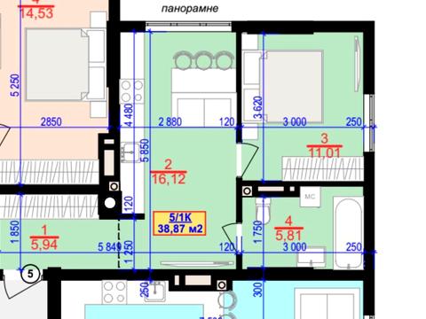 квартира по адресу Национальной Гвардии ул., (Будинок 4)