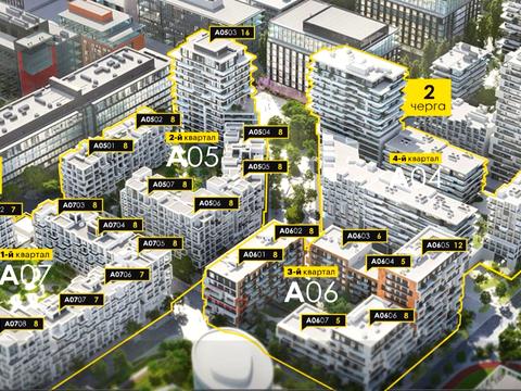 квартира за адресою Ґарета Джонса вул. (Сім'ї Хохлових), (Будинок А06)