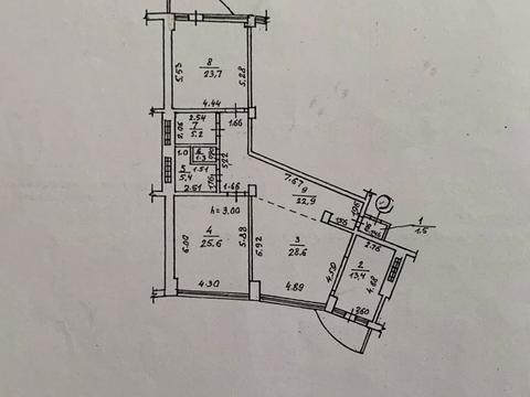 квартира по адресу Литературная ул., 1а